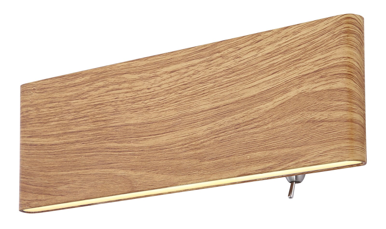 GLOBO LED Wandleuchte SIEGFRIED 22 cm Holzoptik