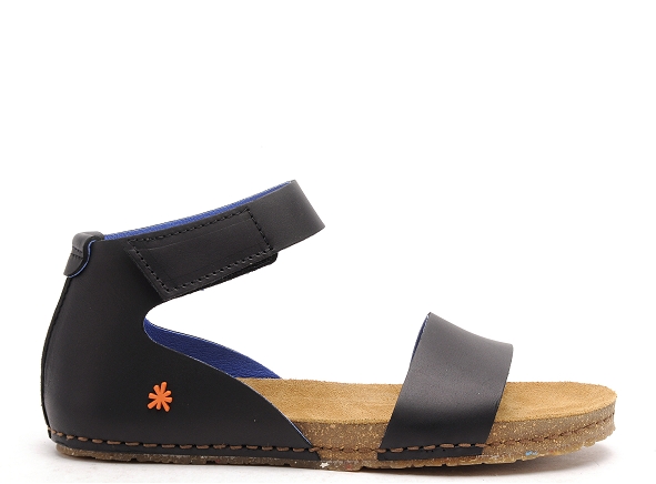 Art nu pieds plats femme creta 0382 noir