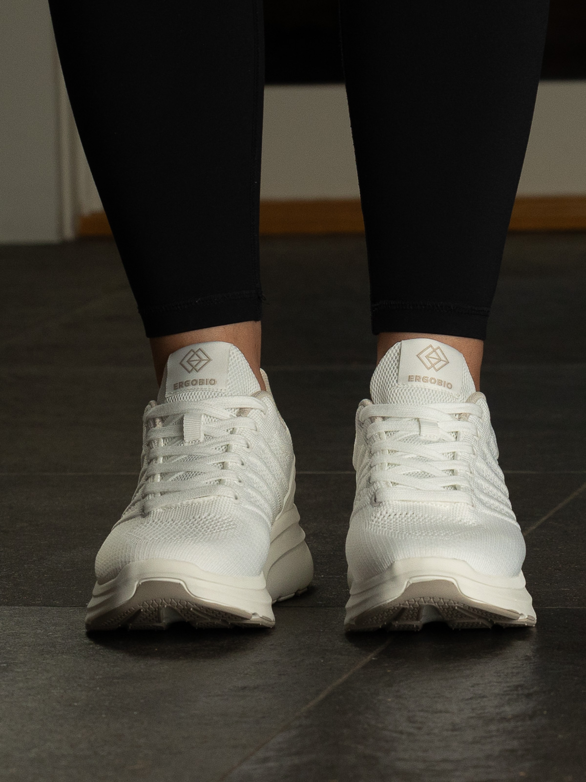 Ergobio - Quest White - Trapes Sko