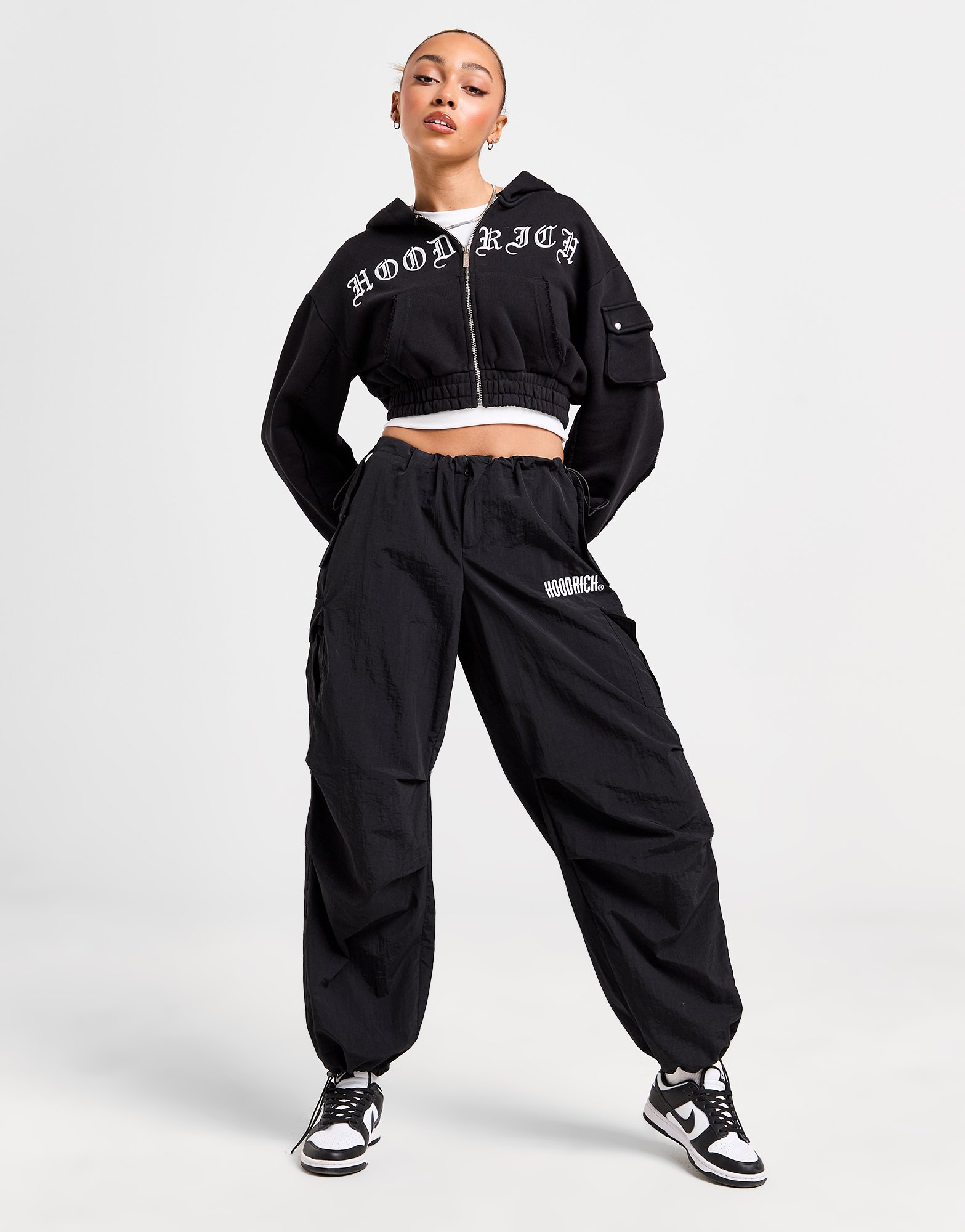 Hoodrich Pantalon de jogging Parachute Femme