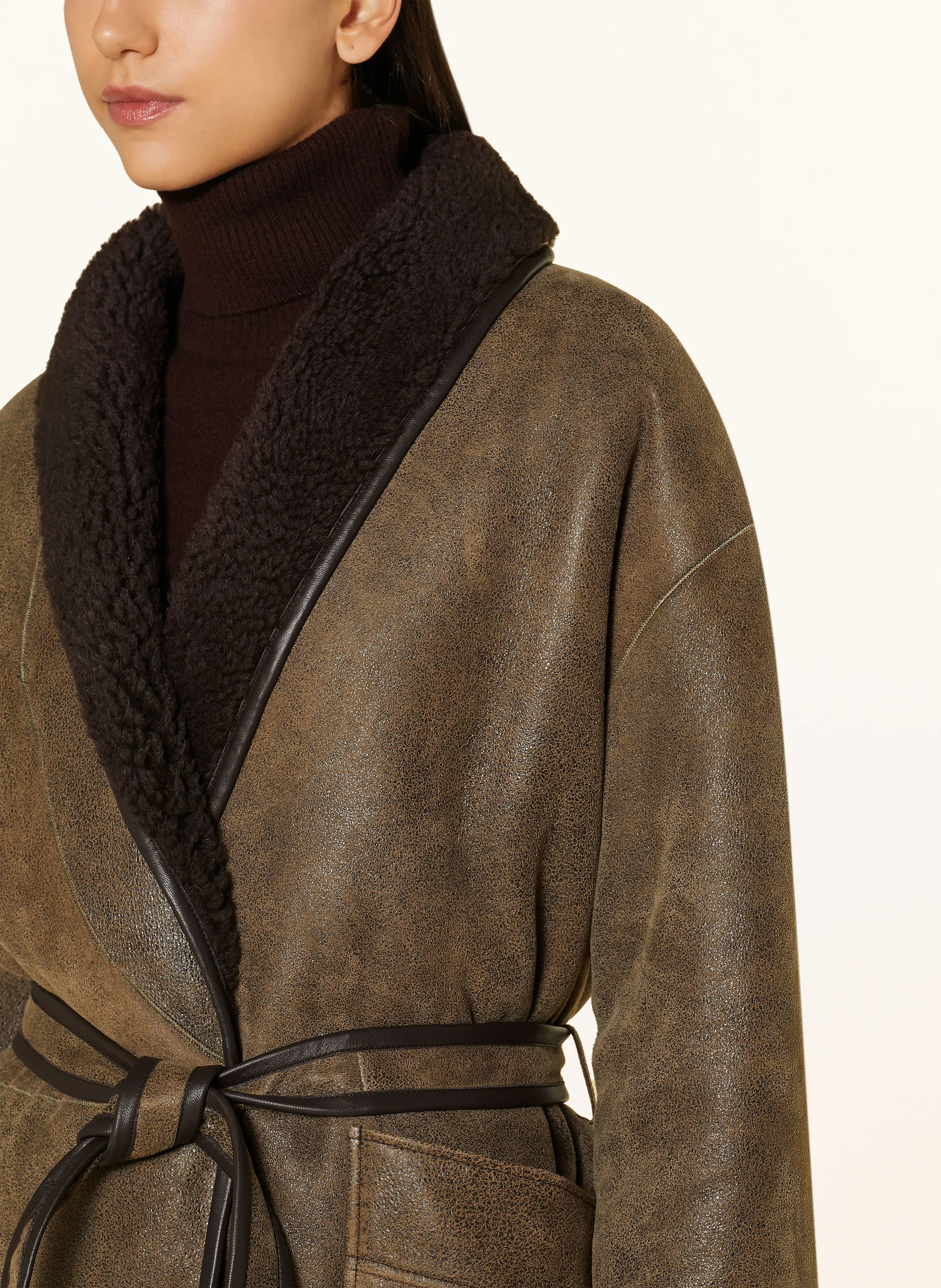 CLAUDIE PIERLOT Lederjacke