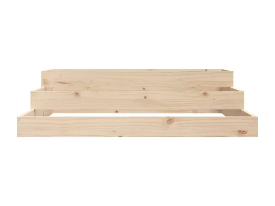 Jardinière 107x107x27 cm Bois massif de pin