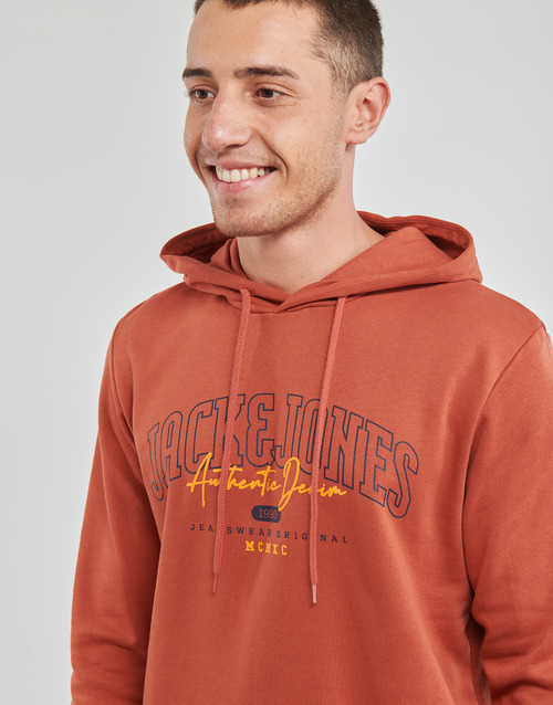 Jack & Jones - JJLARRY SWEAT HOOD - Bordeaux