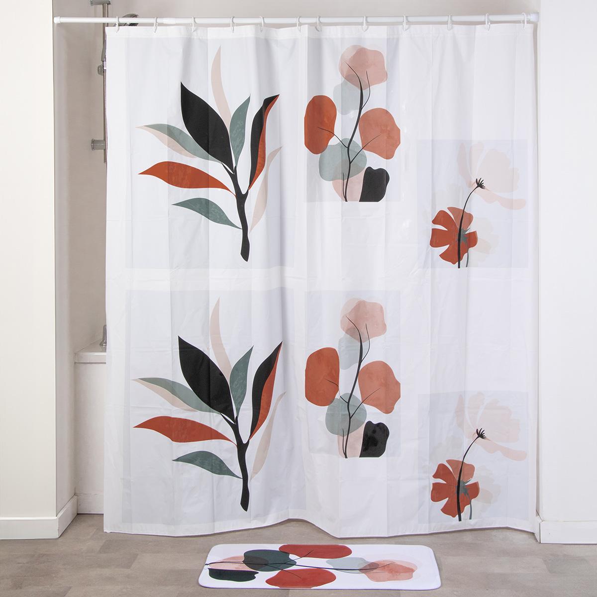 RIDEAU DE DOUCHE 180X180CM BUCOLIQUE