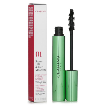 Clarins Supra Lift & Curl Mascara # 01 Intense Black 8ml/0.2oz