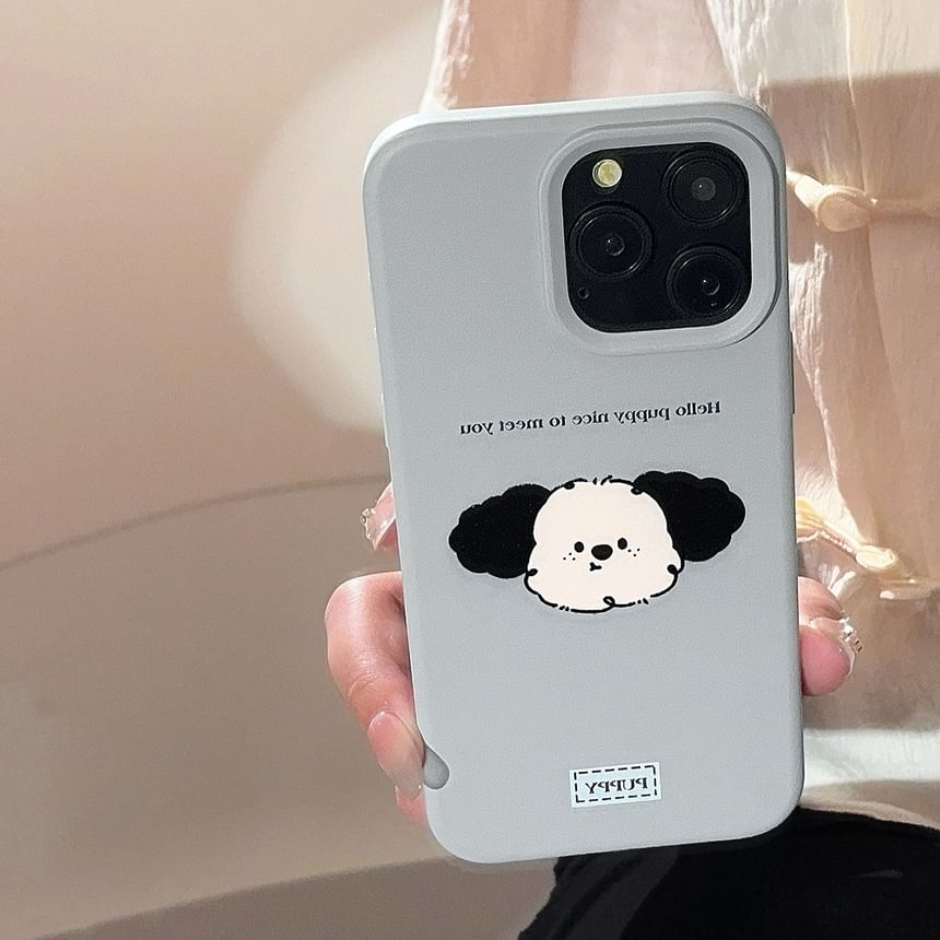 Mobby - Hondentelefoonhoesje - iPhone 16 Pro Max / 16 Pro / 16 Plus / 16 / 15 Pro Max / 15 Pro / 15 Plus / 15 / 14 Pro Max / 14 Pro / 14 Plus / 14 / 13 Pro Max / 13 Pro / 13