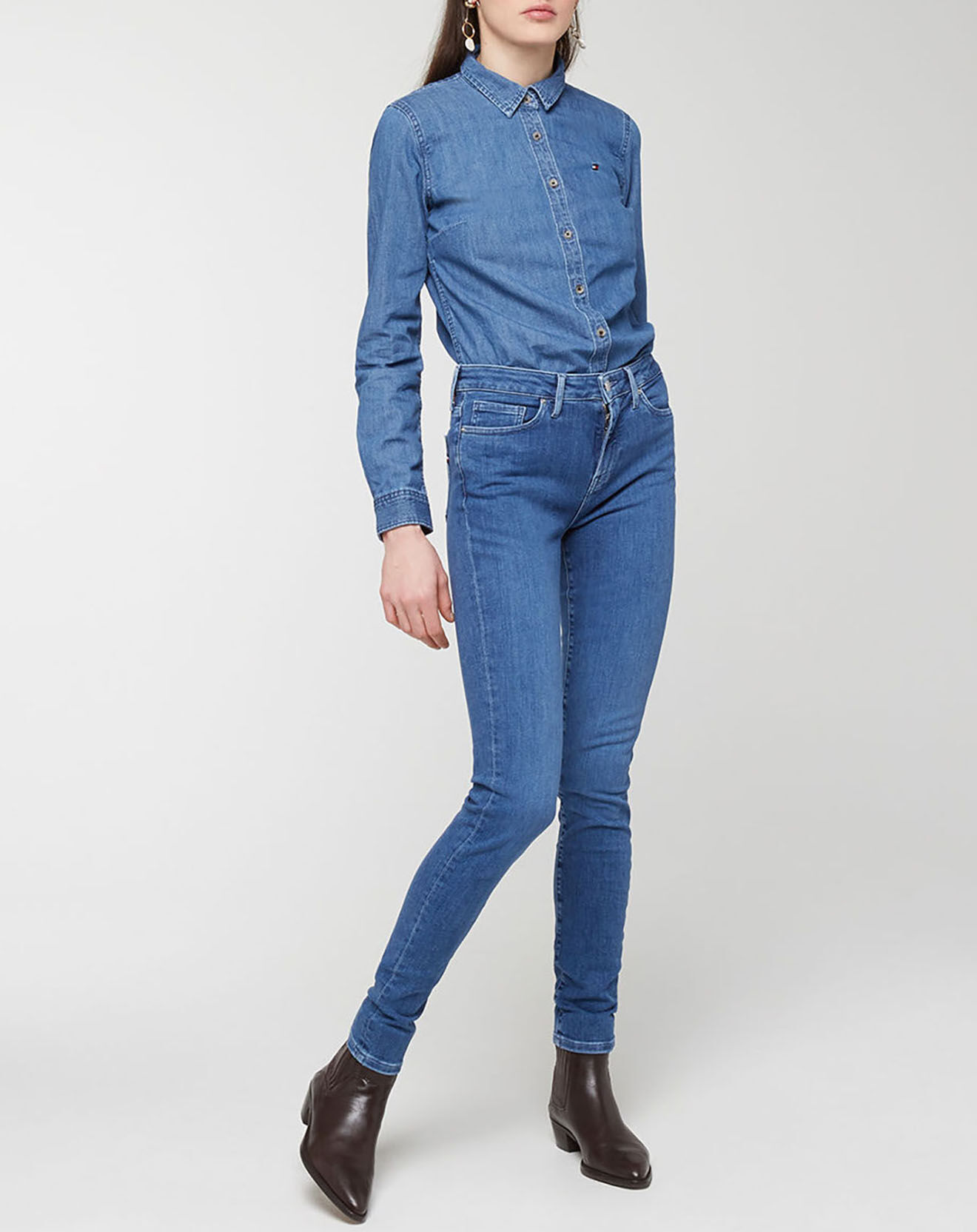 Tommy Hilfiger Jean Slim fit venice bleu