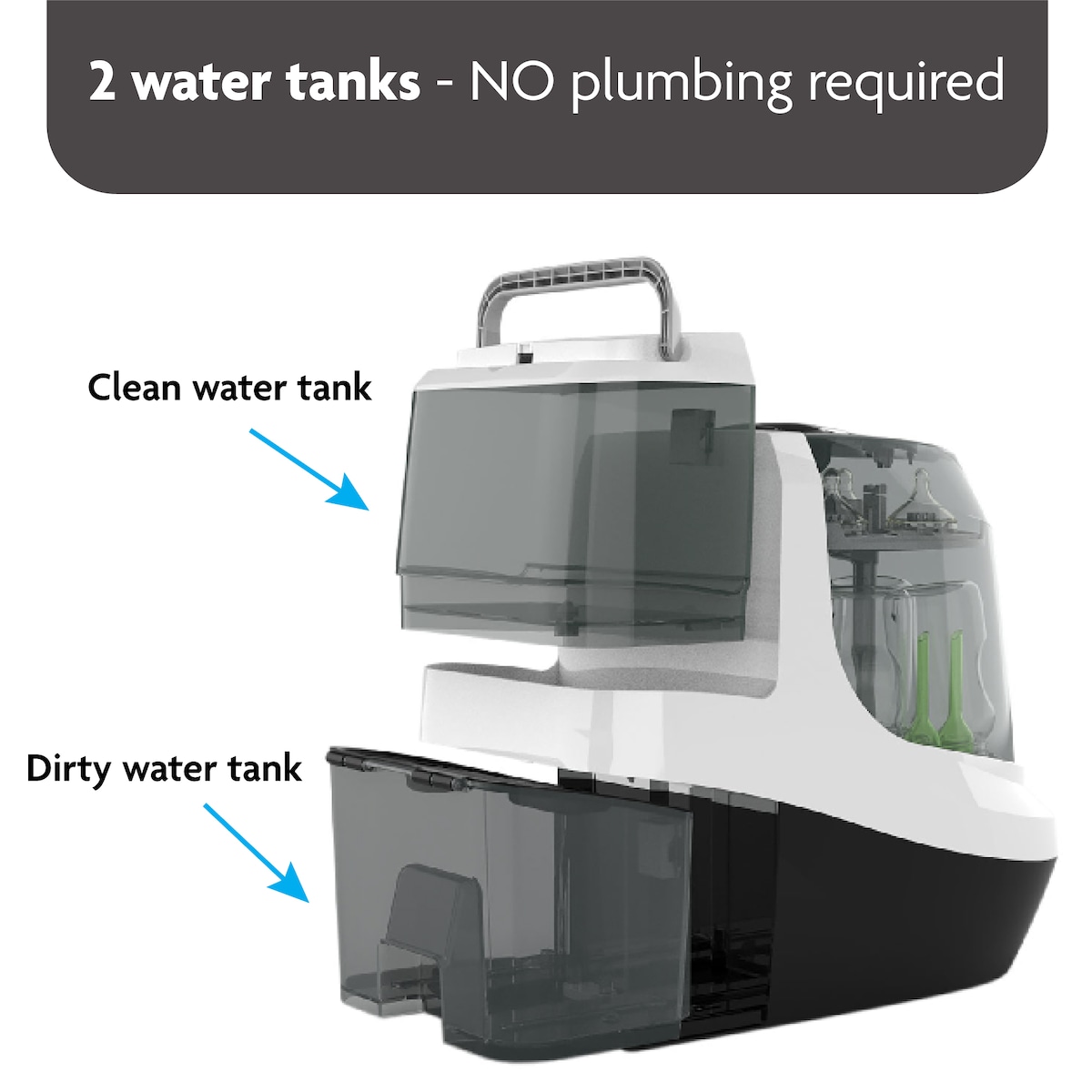 Baby Brezza Bottle Washer Pro dampsterilisator BRZ0103