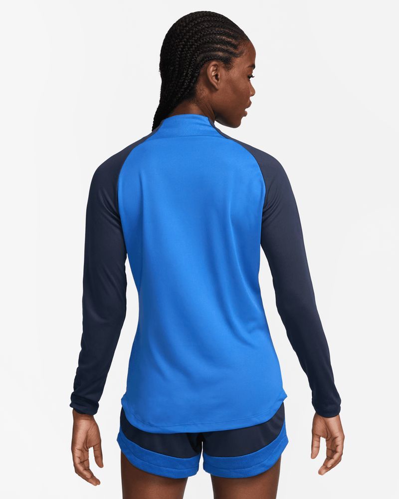 Haut d'entrainement 1/4 Zip Nike Academy Pro Bleu Royal pour femme