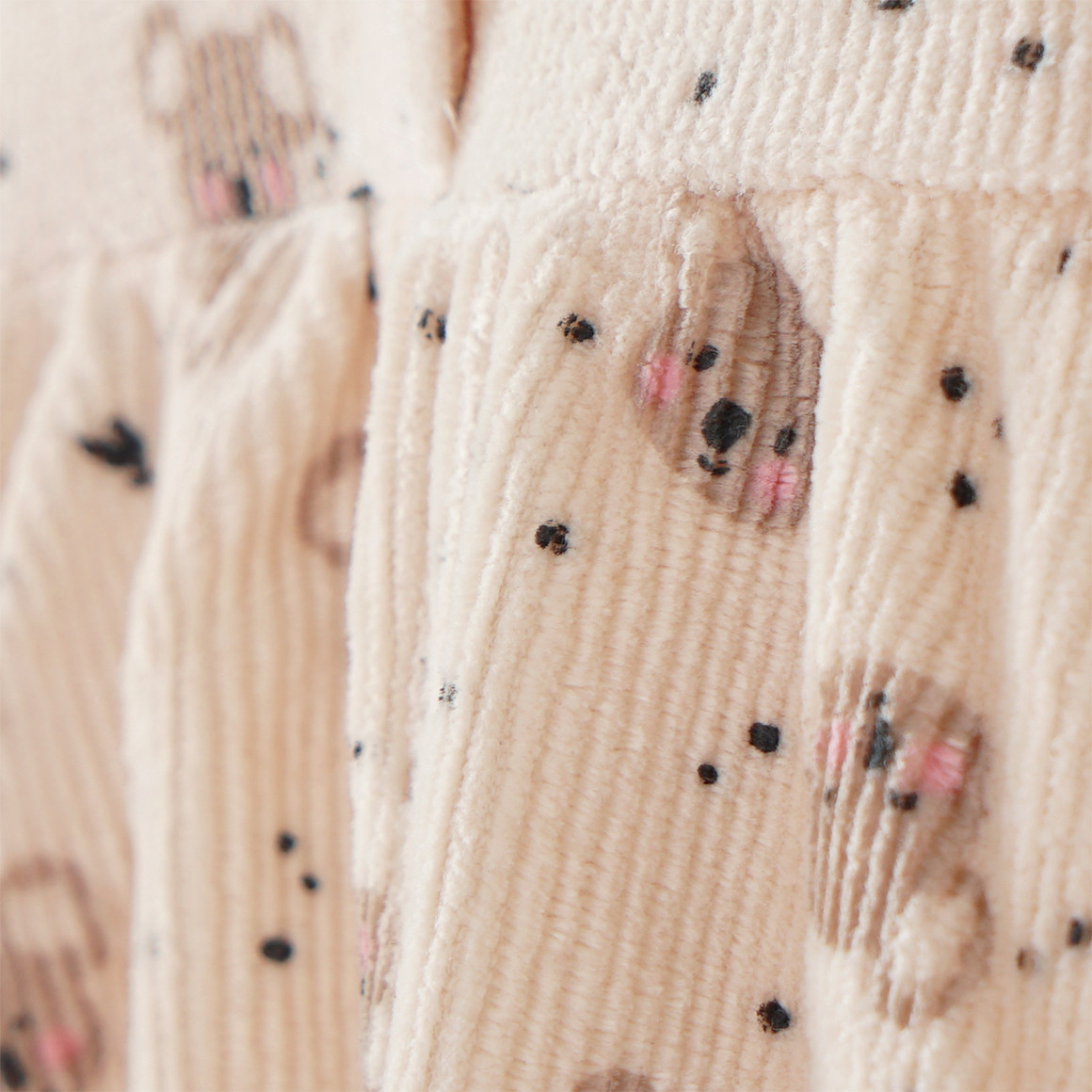 Topomini Baby Kleid mit Koalas hellbeige