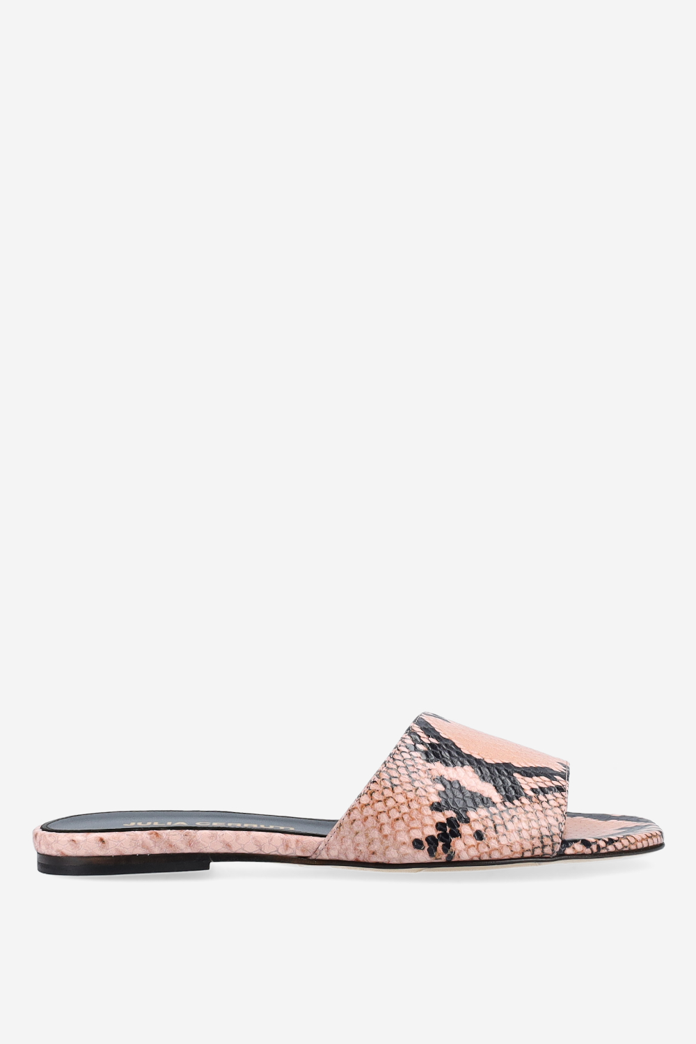 Pitone leather sandals