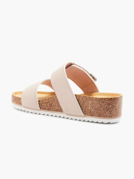 ESPRIT Tieffussbett-Pantolette Rosa