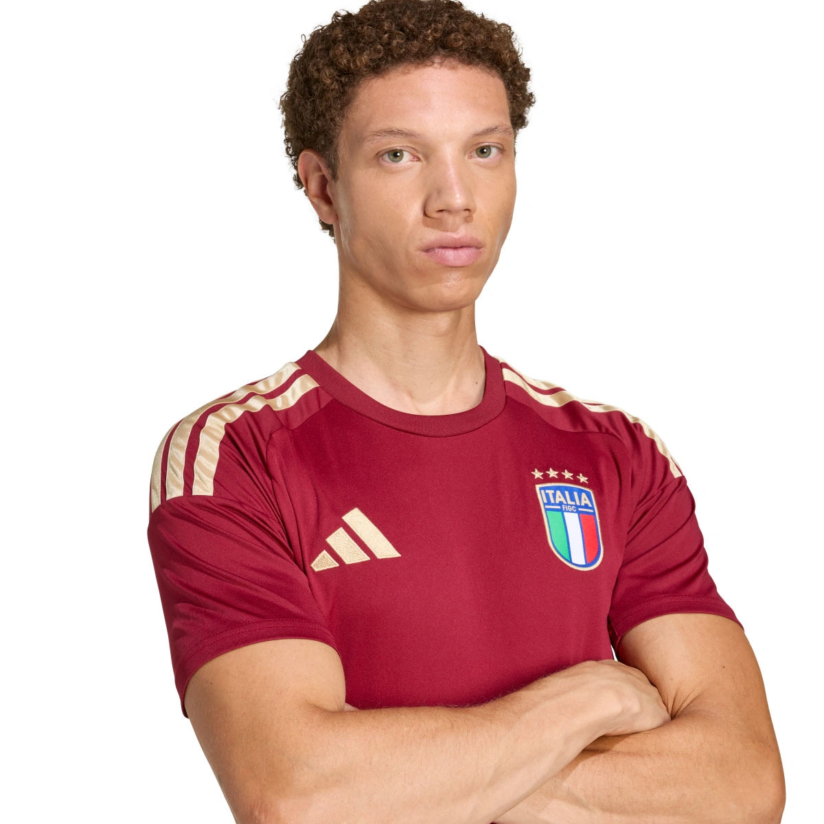 Camisola adidas Itália Primeiro equipamento Guarda-redes Mundial 2026
