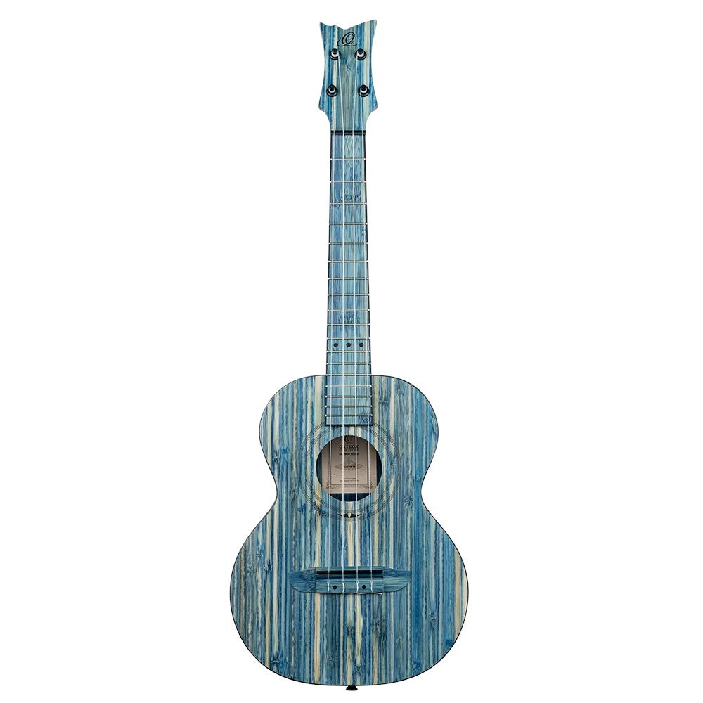 Ortega RUSWB-TE Bamboo Series Tenor Size Ukulele Stonewashed tenor ukelele met gigbag