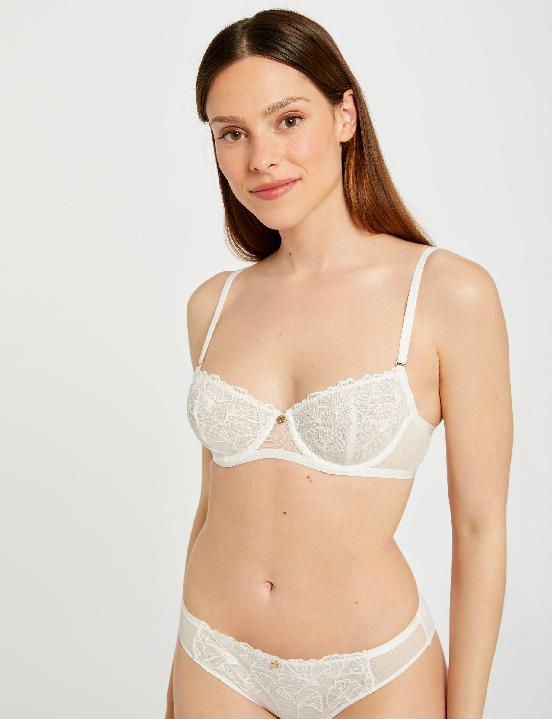 Soutien-gorge armatures ivoire femme - ivoire