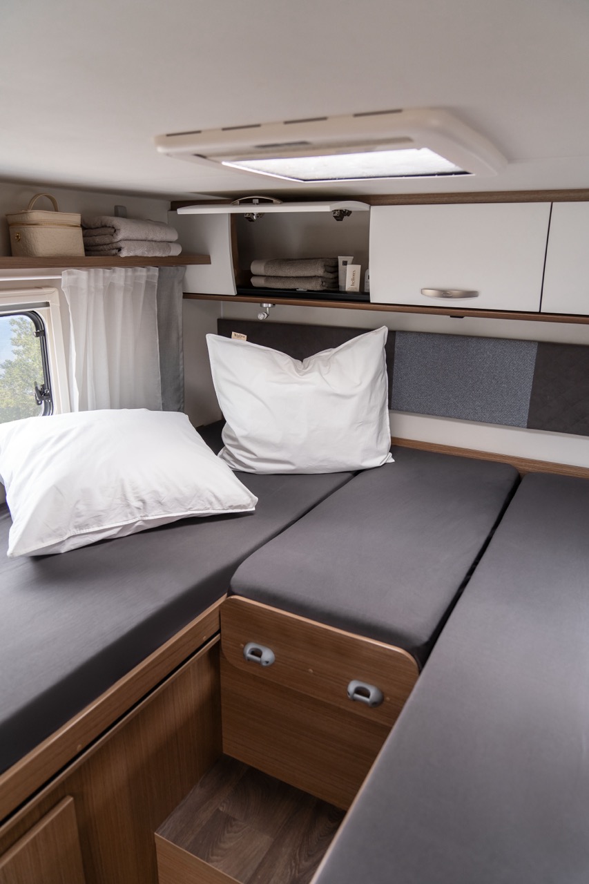 Walra Multifit lengtebed 3 delig hoeslaken - Anthracite