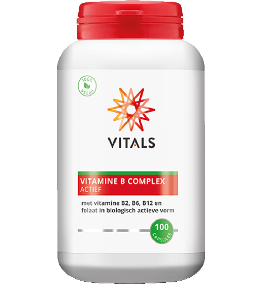 Vitals Vitamine B Complex Actief (100 capsules)