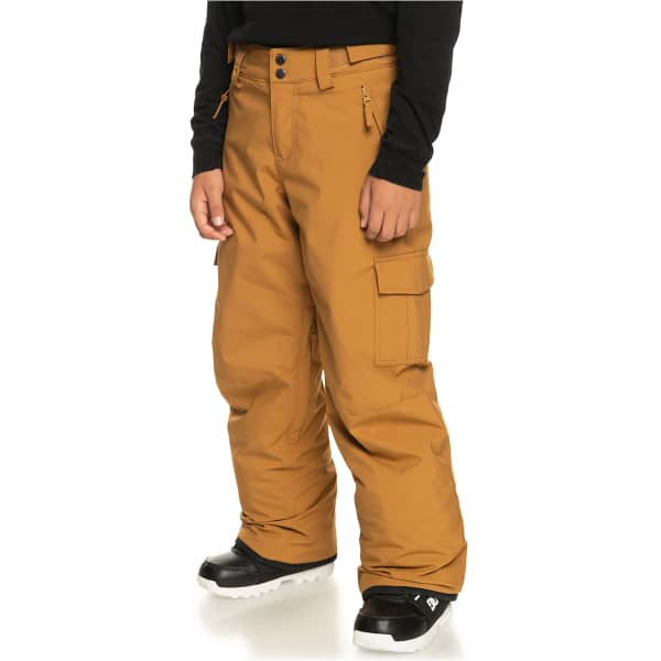 Pantalon de ski QUIKSILVER PORTER YTH PT BONE BROWN