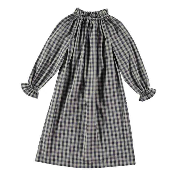 Risu Risu Robe de Nuit Gaze de Coton Bio Sissi | Bleu marine