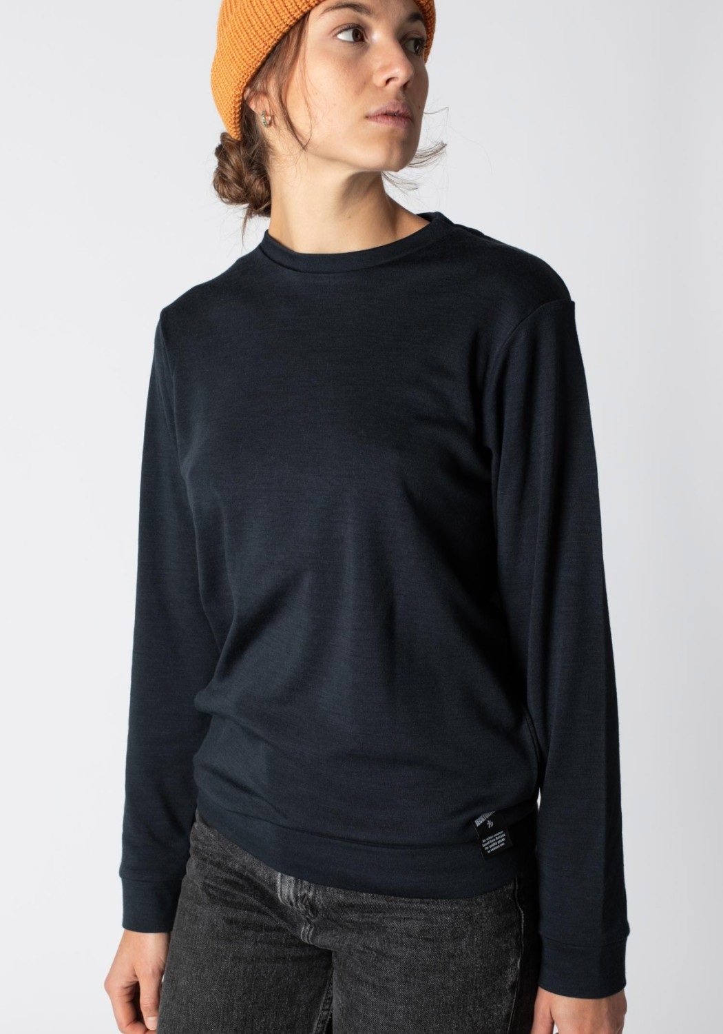 Jeckybeng The Merino Sweater Unisex Midnight