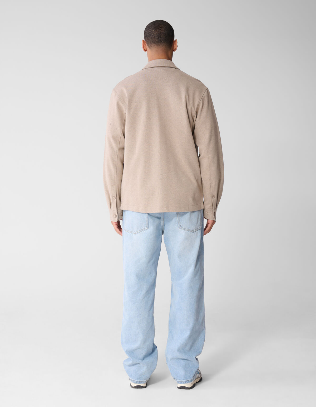 Soft Overshirt Lichtbruin