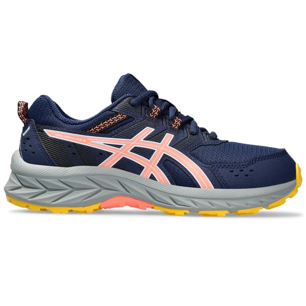 Chaussure running ASICS PRE VENTURE 9 GS JR BLUE EXPANSE/SUN CORAL