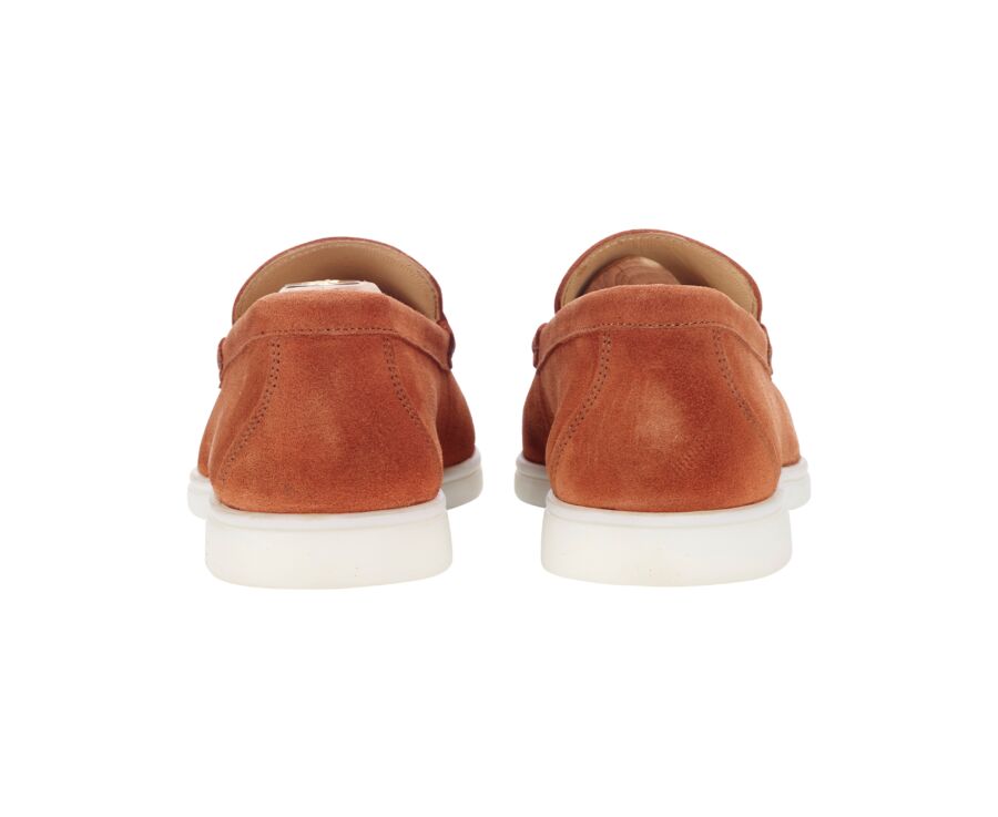 Mocassin homme Velours Corail Foncé - MANASOTA II