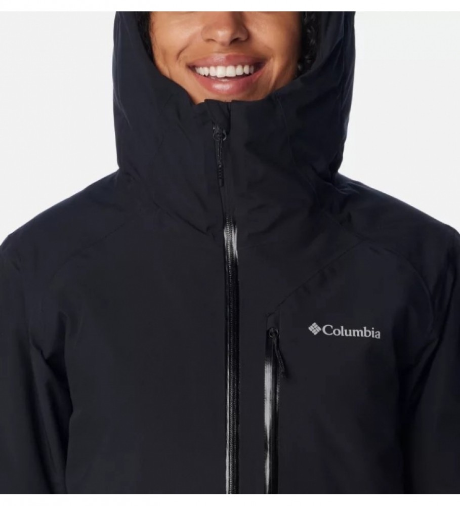 Jaqueta impermeável e isolada Columbia Explorer's Edge, preta