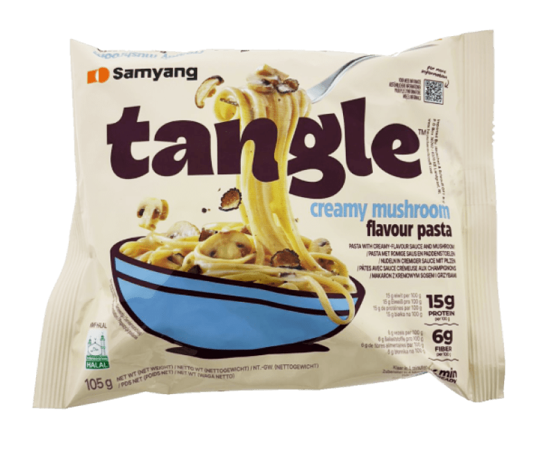 Samyang Tangle Creamy Mushroom Pasta 105g