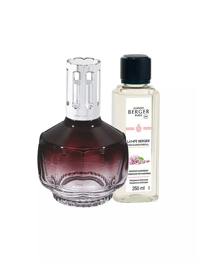 MAISON BERGER PARIS Lampe Berger Molecule Pflaume Set - Unter den Magnolien beere