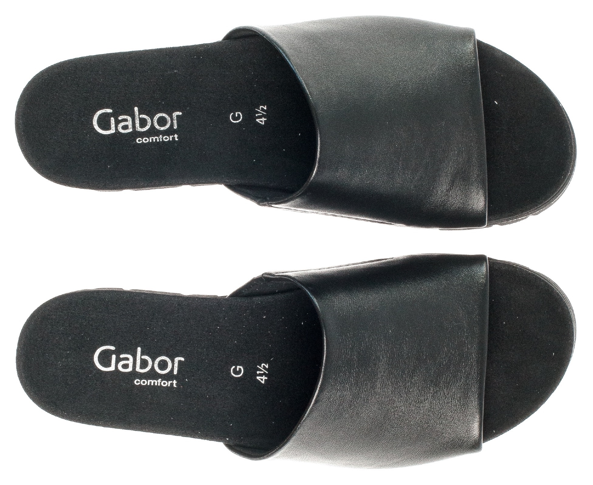 Gabor Pantolette  , Plateau, Sommerschuh, Schlappen in Komfortschuhweite G (=weit)