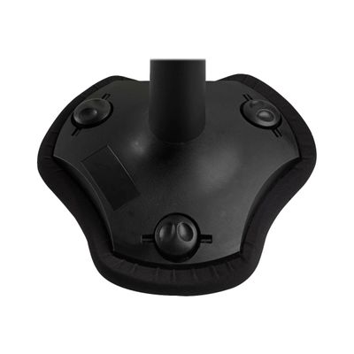 Siege technique MOOVE - tabouret assis-debout ergonomique - hauteur réglable jusqu'à 89 cm - noir