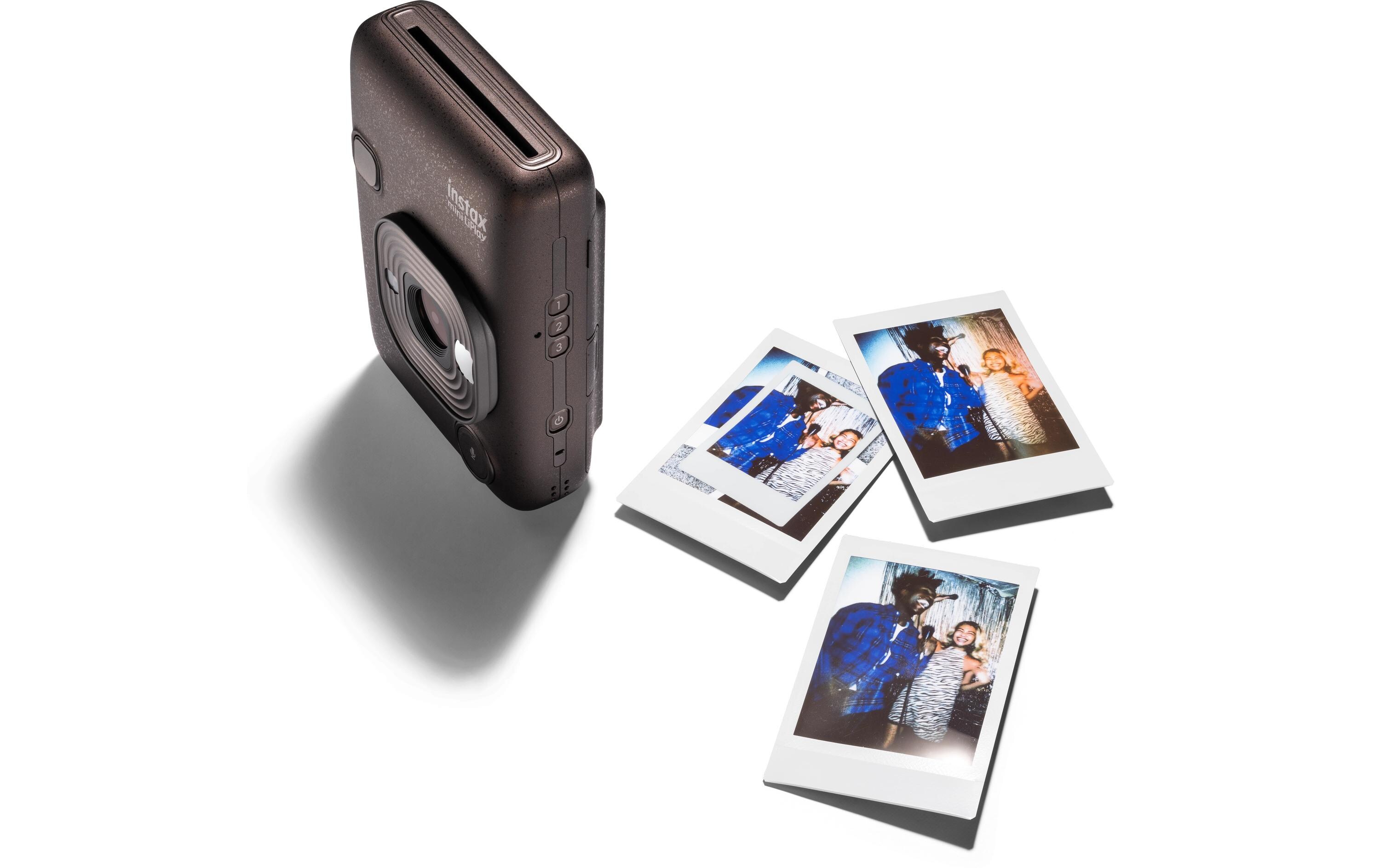 Fotokamera Instax Mini LiPlay Bronze<br>Hybrid-Sofortbildkamera