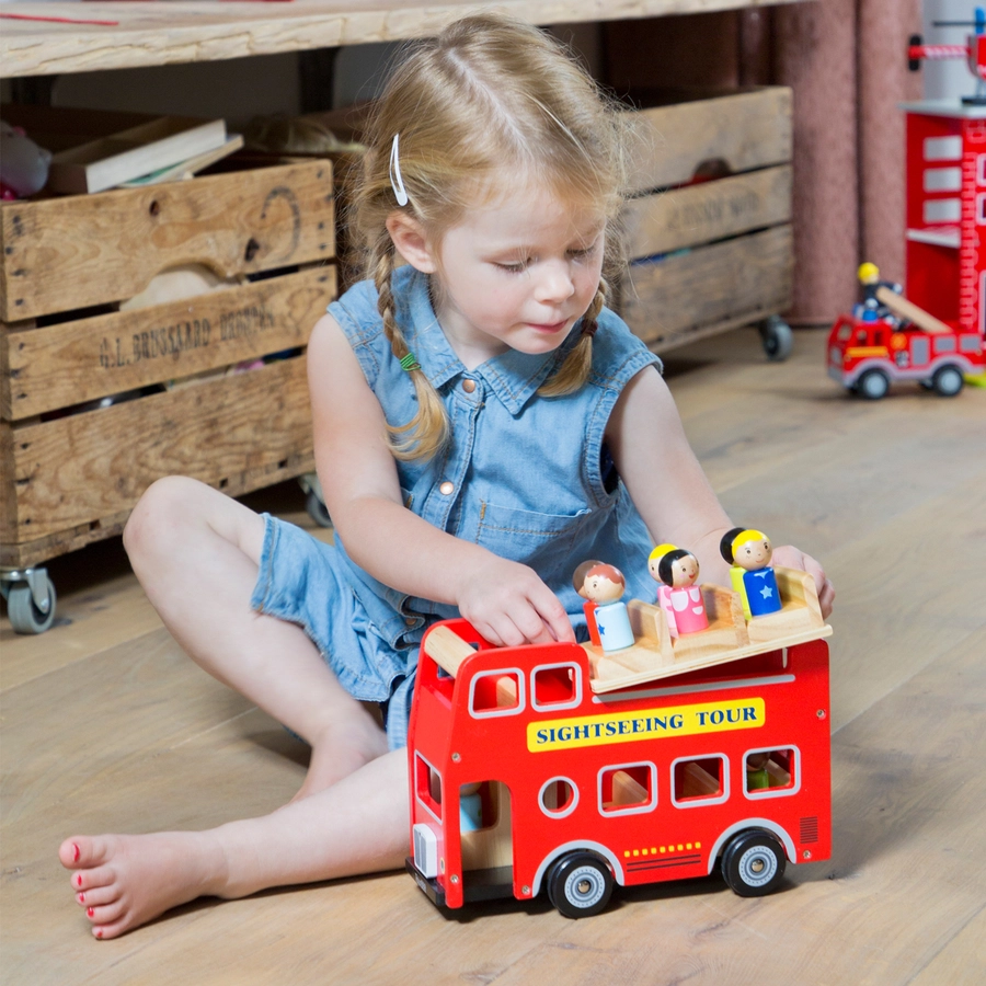 New Classic Toys Sightseeing-Bus inkl. Figuren