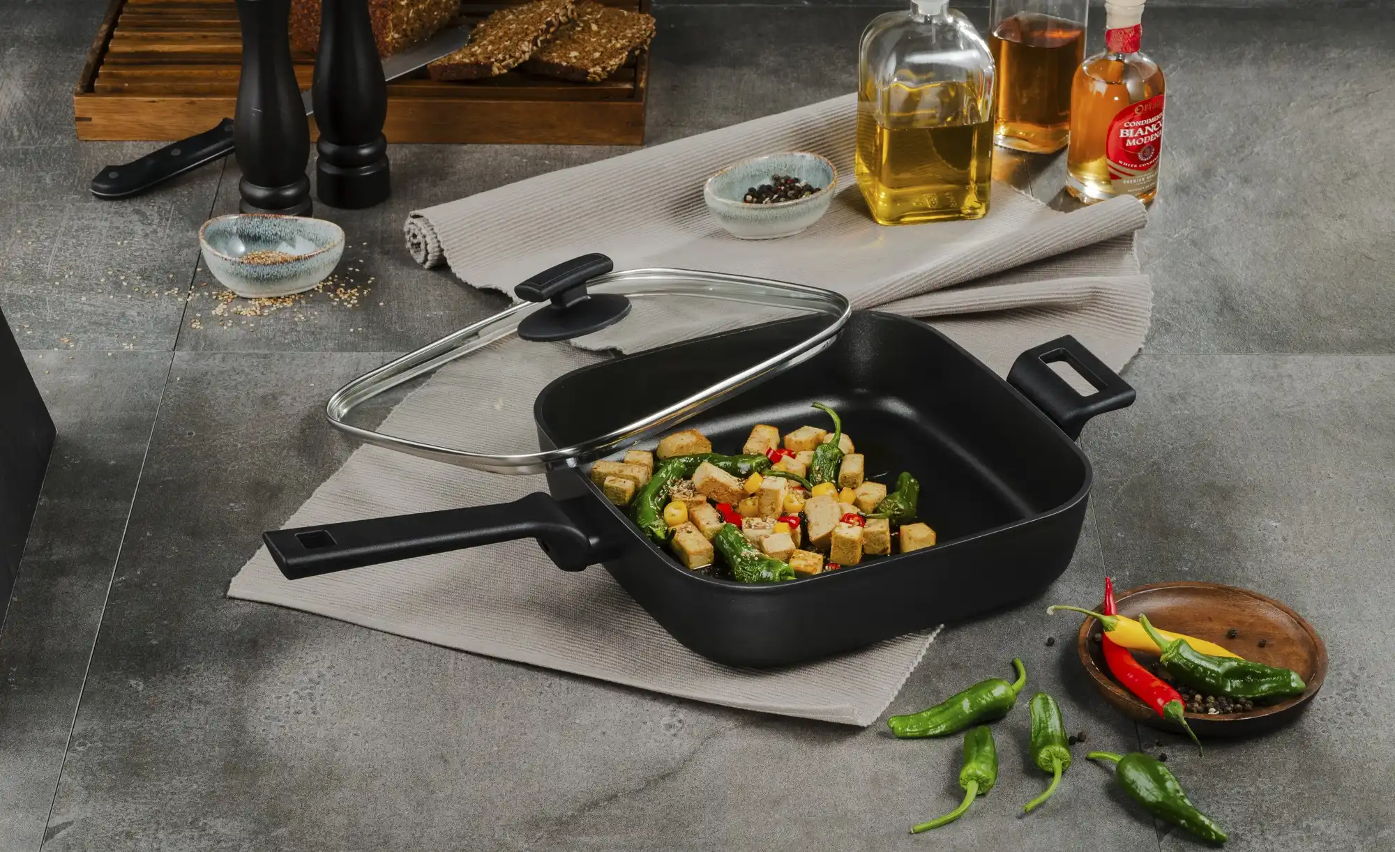 KHG Grillpfanne 28 x 28 cm Green Line
