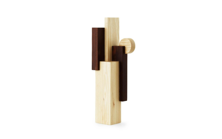 Normann Copenhagen Join Sculpture woondecoratie large Ash/Carbonized Ash