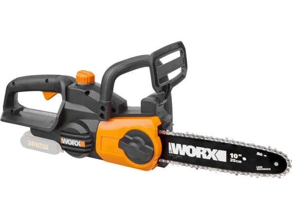 WORX WG322E.9, 3,7 m/s, Sort, Orange, Batteri, Lithium-Ion (Li-Ion), 20 V, 2,9 kg