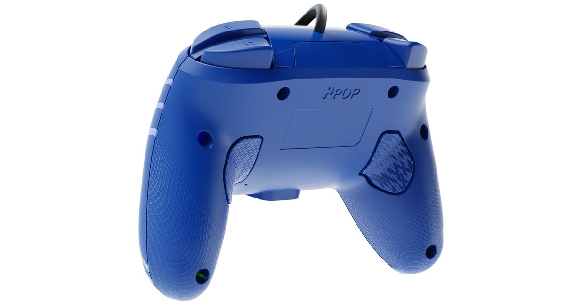 PDPWired Controller - Afterglow Wave  (Blauw, Nintendo Switch, Nintendo Switch - OLED)