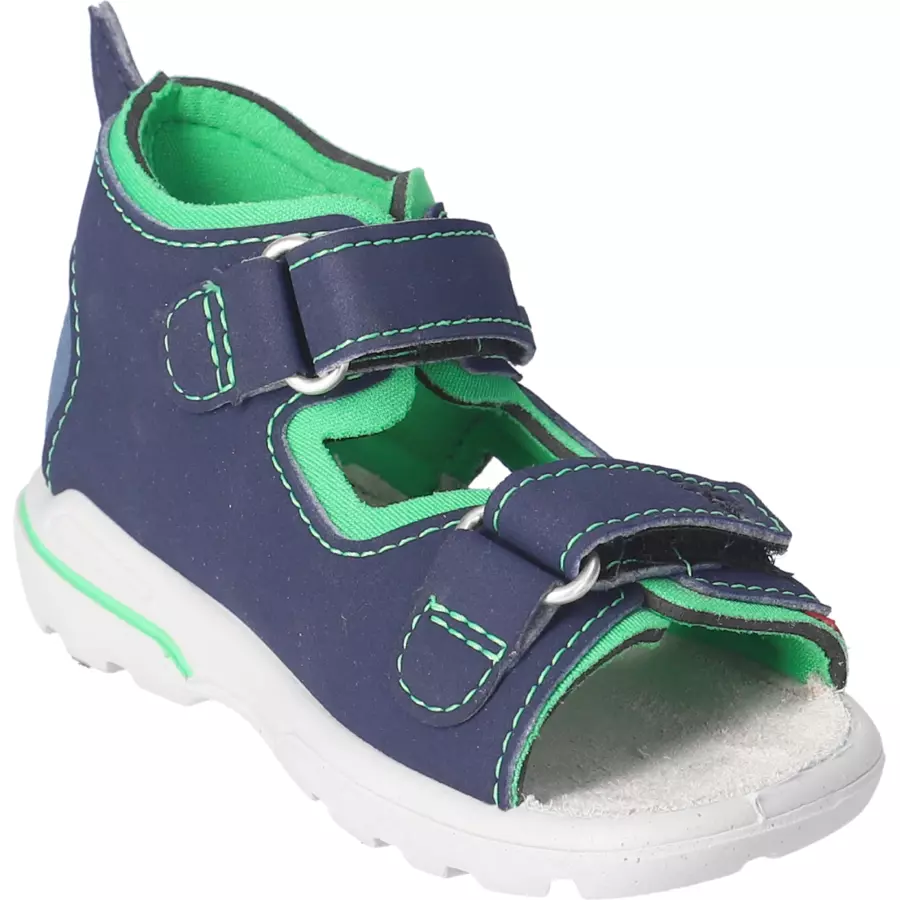 PEPINO Sandale Sharki nauticneongrün (mittel)