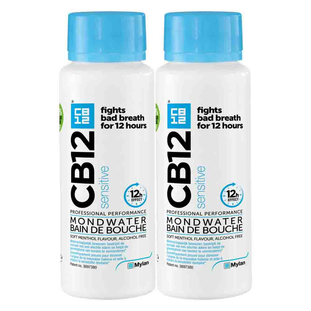 2x CB12 Mondwater Sensitive250 ml