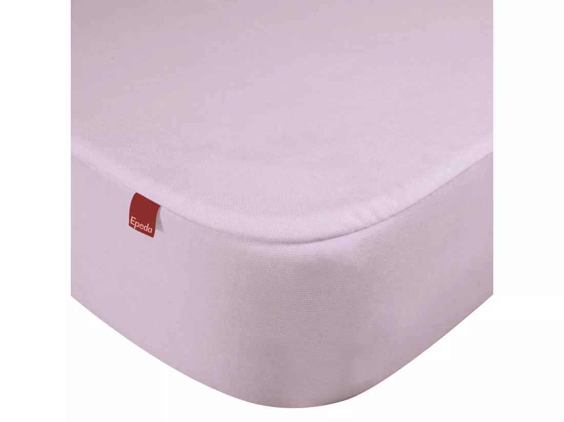 Drap housse protège matelas imperméable 2 en 1 Epeda iris 80x190/200