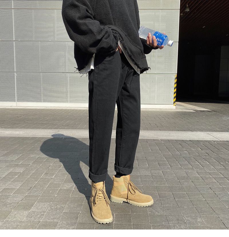 POSI - Cropped Tapered Jeans