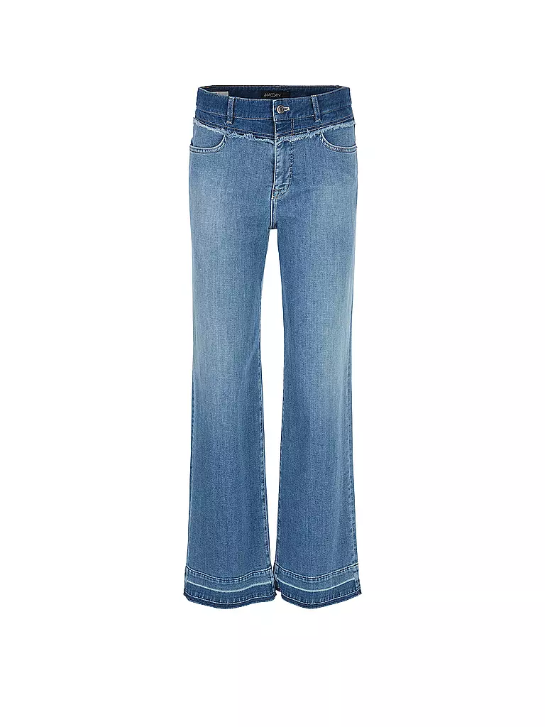 MARC CAIN Jeans WIDE FIT HIGH WIGAN hellblau