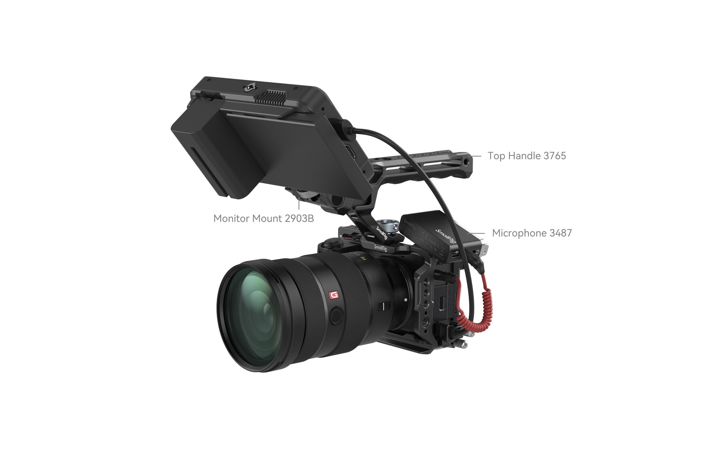Cage Sony Alpha 6700 KitKamerakäfig zum Schutz der Kamera und zur Befestigung von Zubehör