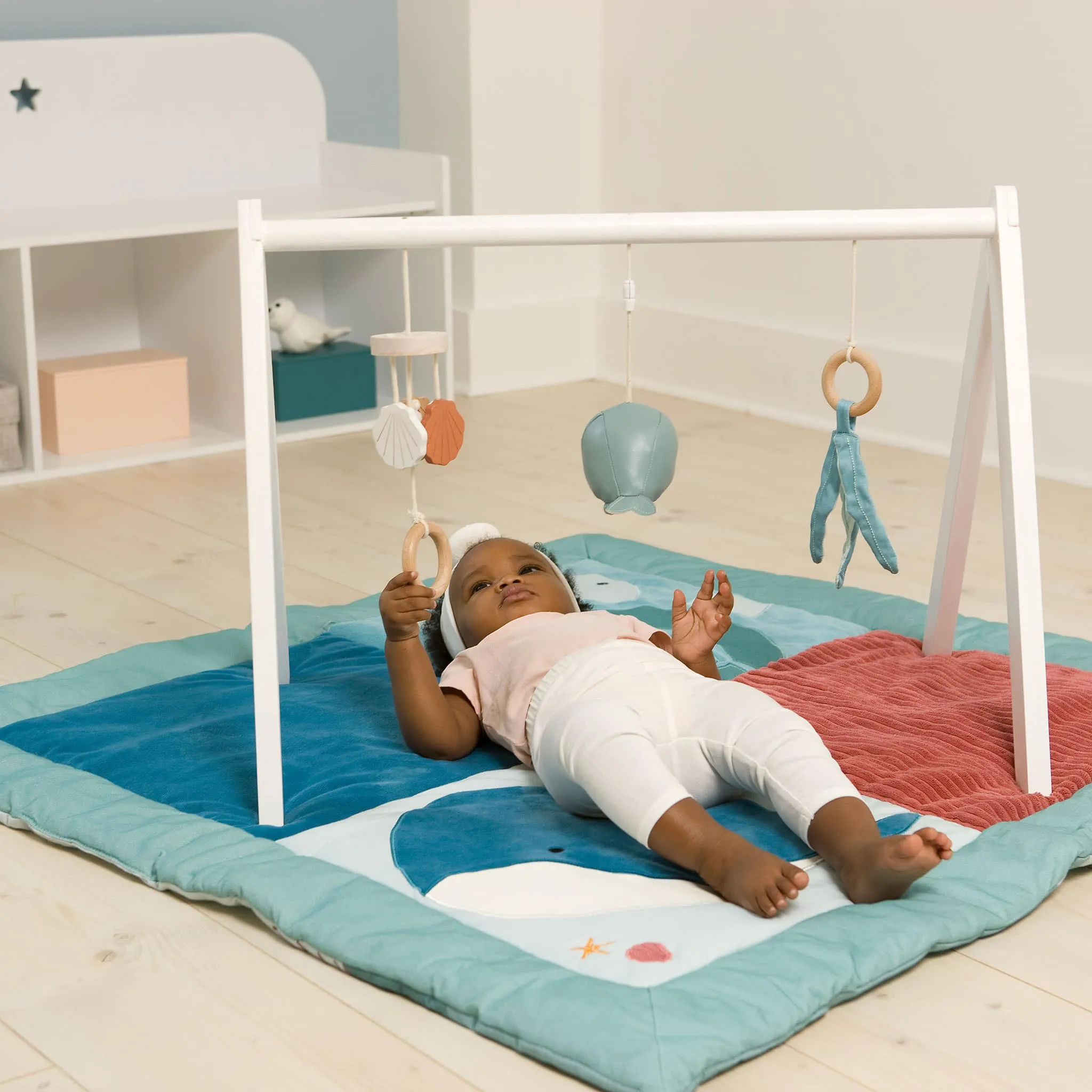 LittleBigFriends Arche d'Activités en Bois - Océan