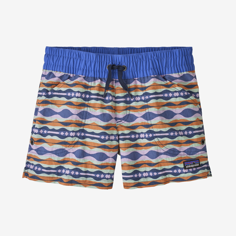 Costa Rica Baggies Shorts für Kinder – 3 Zoll – Ungefüttert