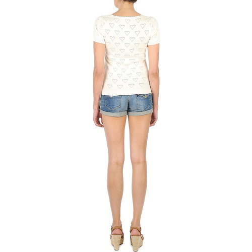 Manoush - TEE SHIRT VALENTINE - Ecru