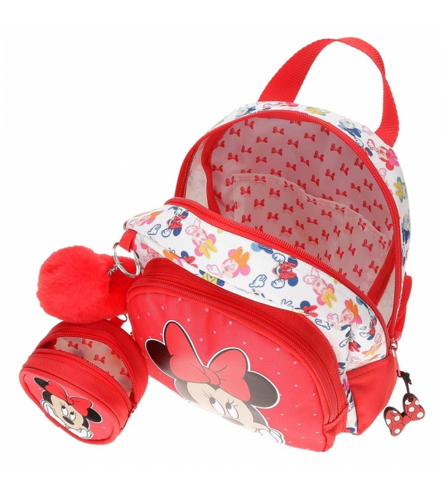 Joumma Bags Mochila de Guardera Minnie Diva rojo -19x23x8cm-