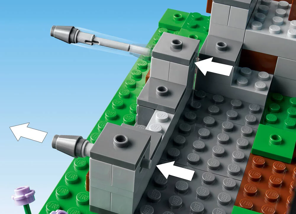 LEGO®MINECRAFT™ 21244 - L’AVANT-POSTE DE L’EPEE
