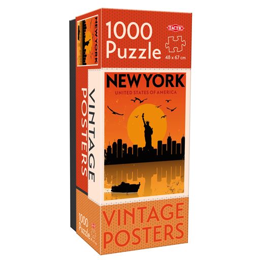 Tactic New York Puslespil, 100 Brikker